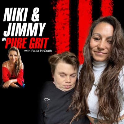 Ep.63 - Niki & Jimmy - Carrying her son to new heights Niki's inspiring story of parental grit